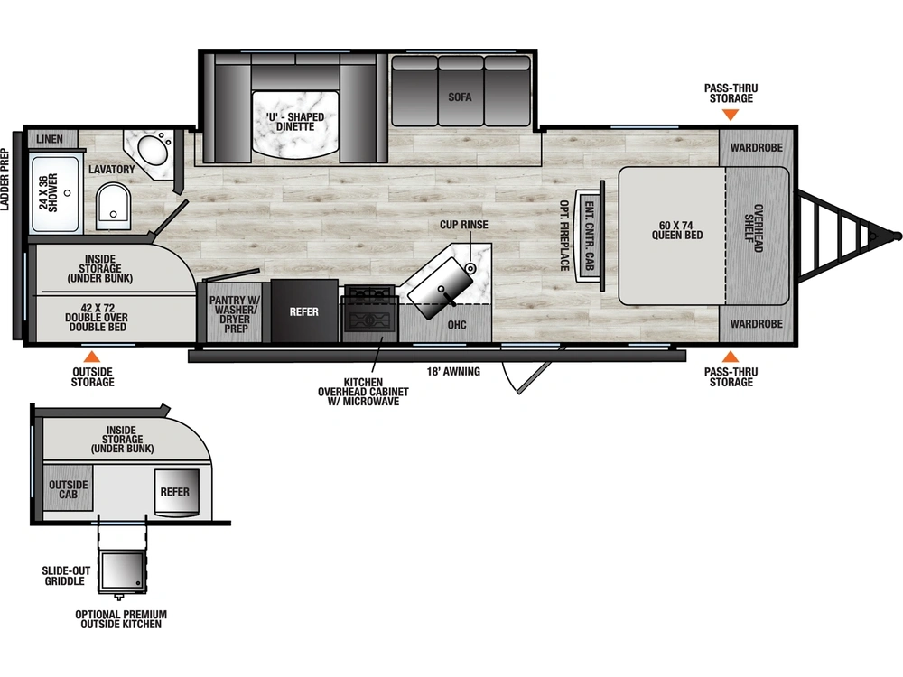 Coachmen Clipper Travel Trailers Clipper Travel Trailers 18FQ 2026 alt
