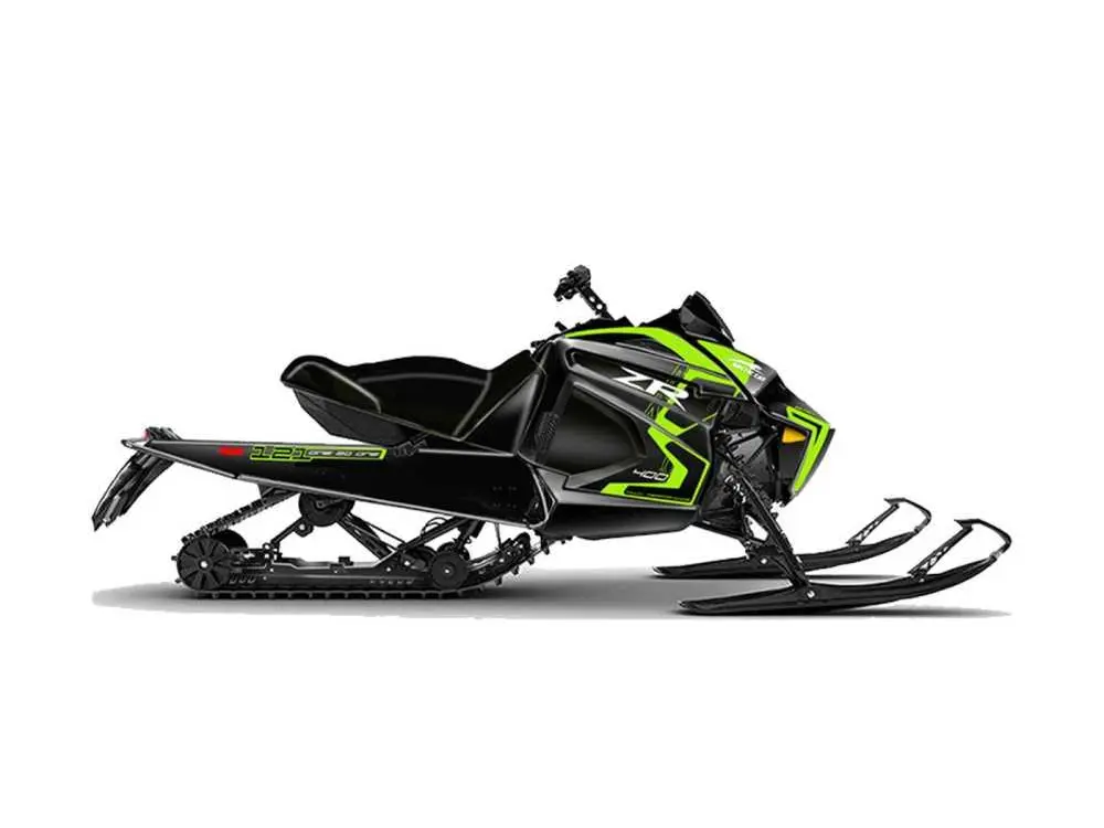 2026 Arctic Cat ZR 400 Black/Medium Green
