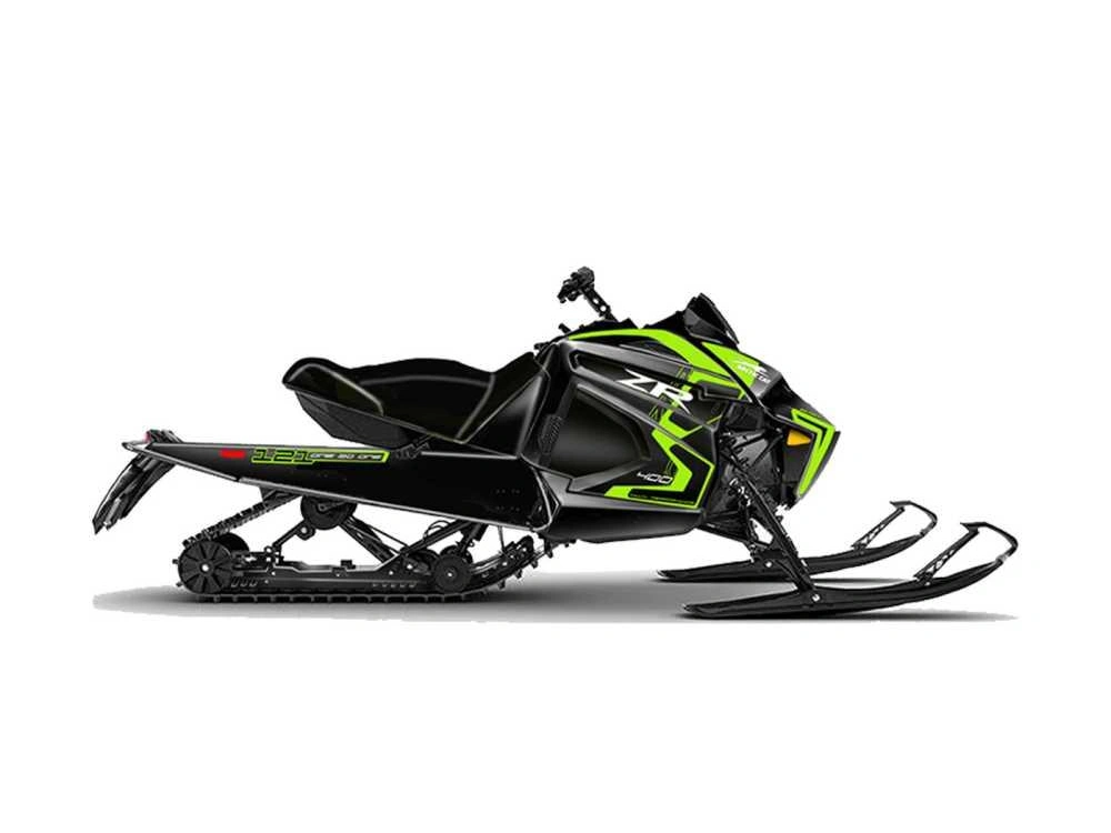2026 Arctic Cat ZR ZR 400 Black/Medium Green alt