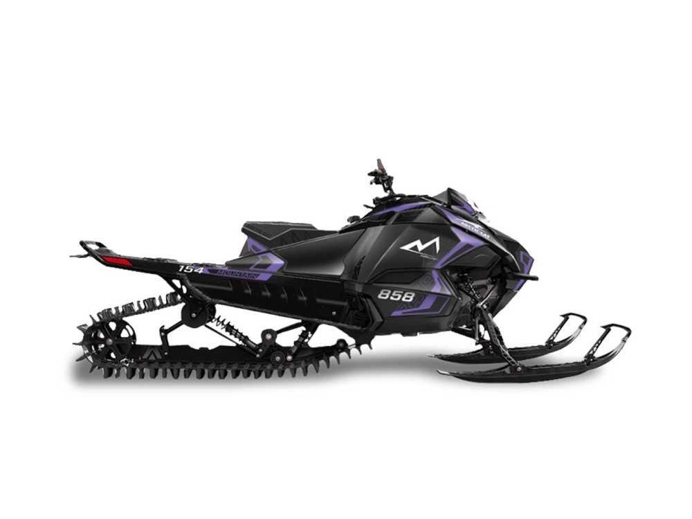 Arctic Cat M M 858 Sno Pro Black/Dusk Purple 2026 alt