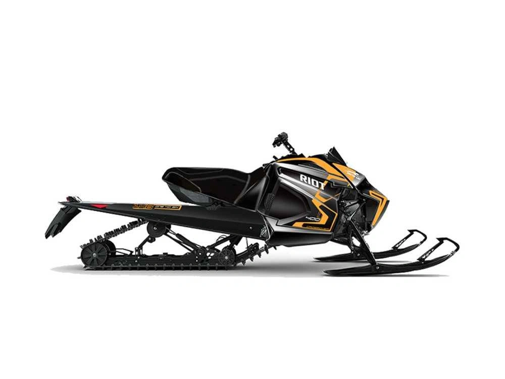 2026 Arctic Cat Riot Riot 400 Black/Orange Sorbet 400, 2-Stroke alt