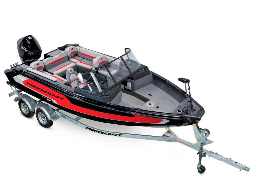 2026 Princecraft Sport 188 Sport 188 Octane Red (Red Accent) - Without Edition alt