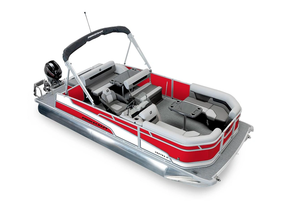 Princecraft Vectra® 21 RL Vectra® 21 RL Rouge Rubis - Bande - Blanc Onyx 2026 alt