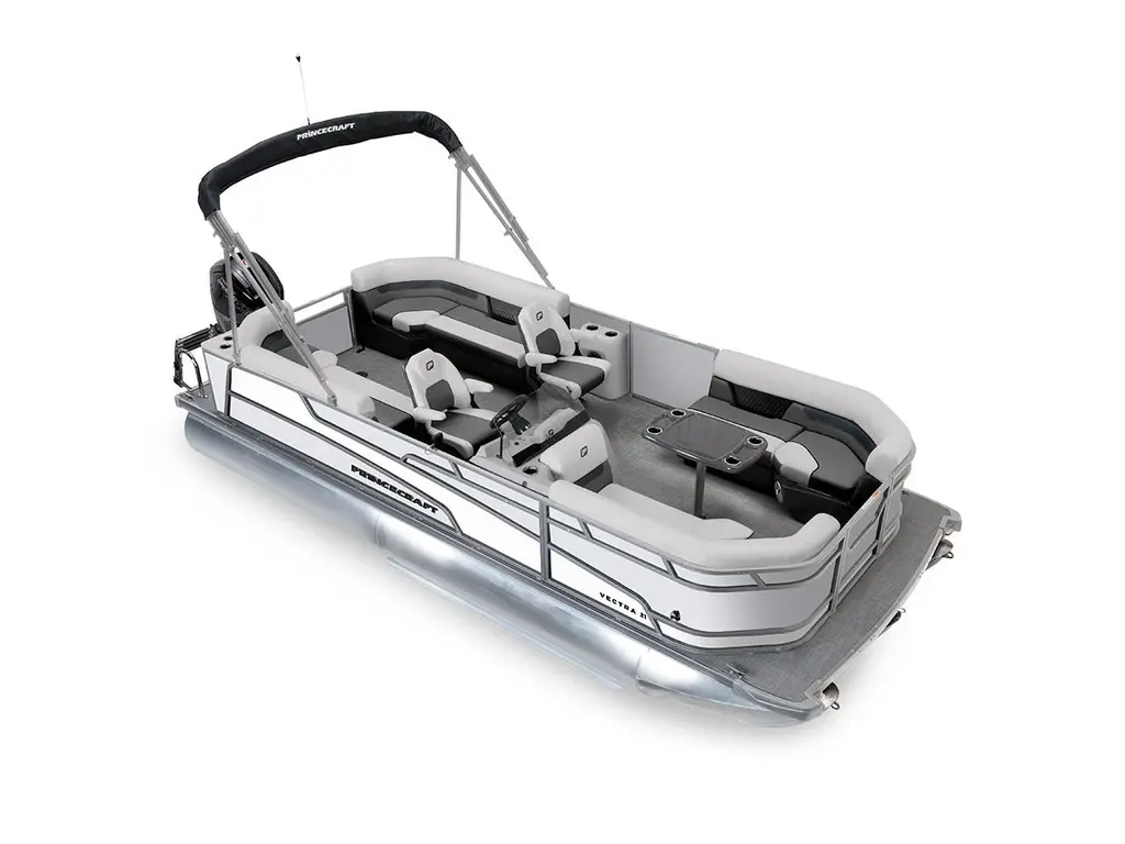 2026 Princecraft Vectra® 21 QL Pearl - Onyx White Strip