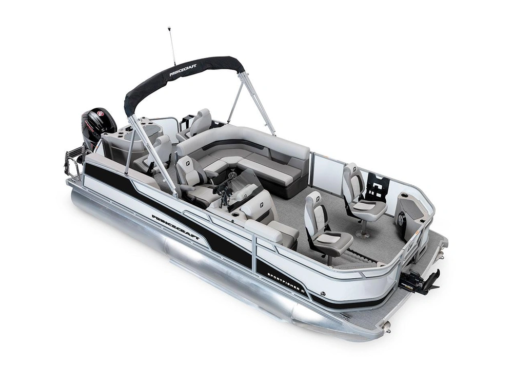 Princecraft Sportfisher 21-4S Sportfisher 21-4S Perle - Bande - Noir Mat 2026 alt