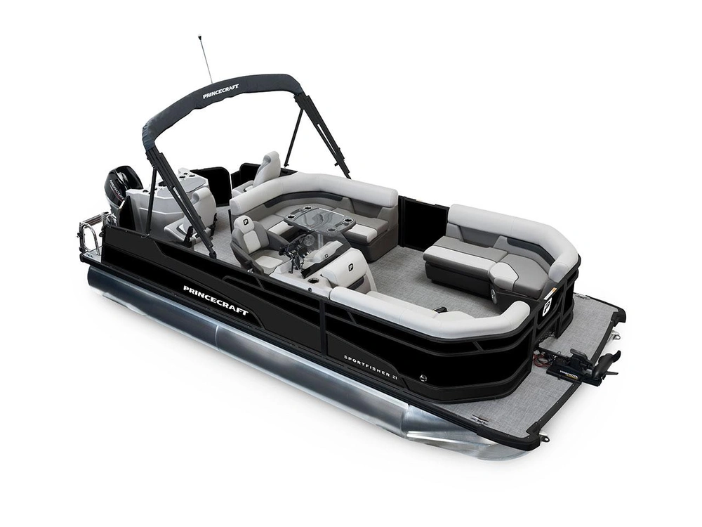 2026 Princecraft Sportfisher 21-2RS Sportfisher 21-2RS Black - Black Edition|Matte Black Strip alt
