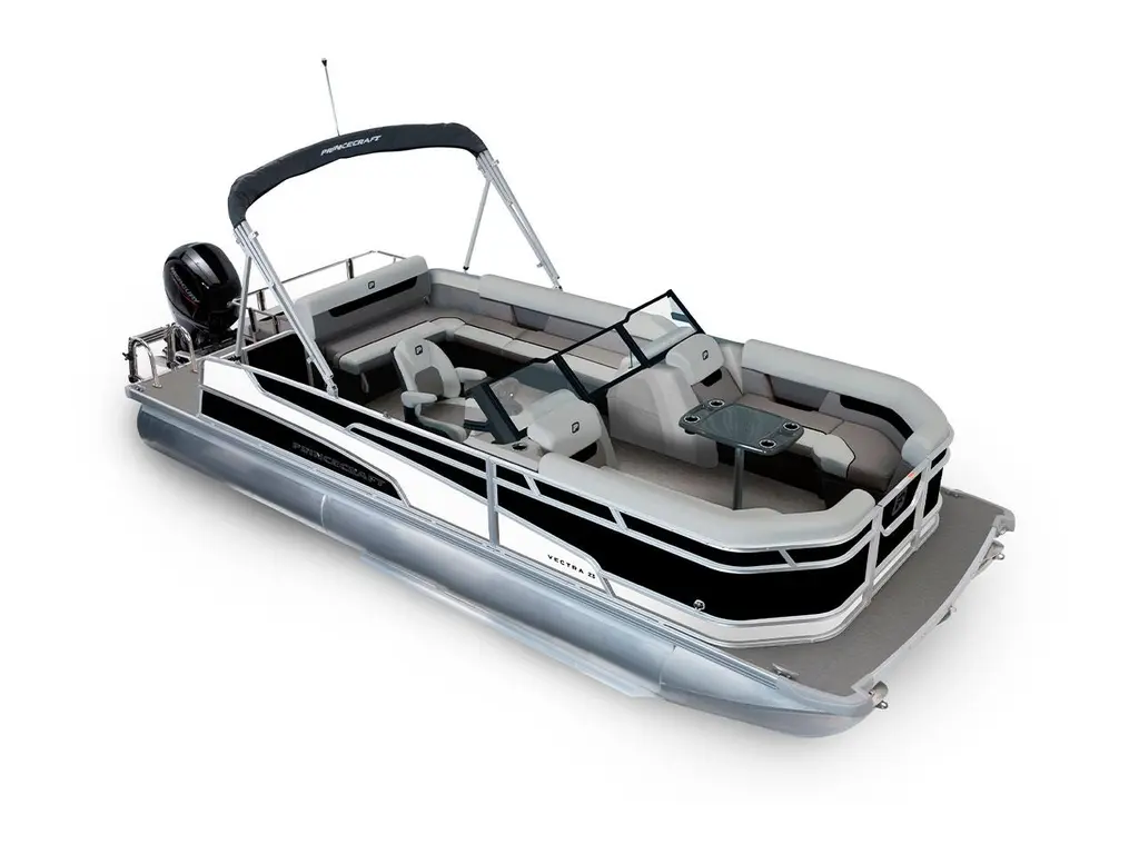 2026 Princecraft Vectra® 23 WRL Black - Onyx White Strip