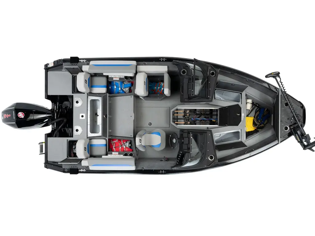 2026 Princecraft Sport 188 Anthracite Grey (Blue Accent) - Without Edition