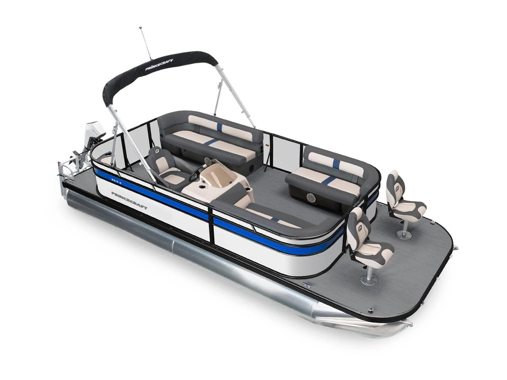 2026 Princecraft Brioe 21-2S Brioe 21-2S Pearl - Black Edition|Grey Metallic Graphic Package alt