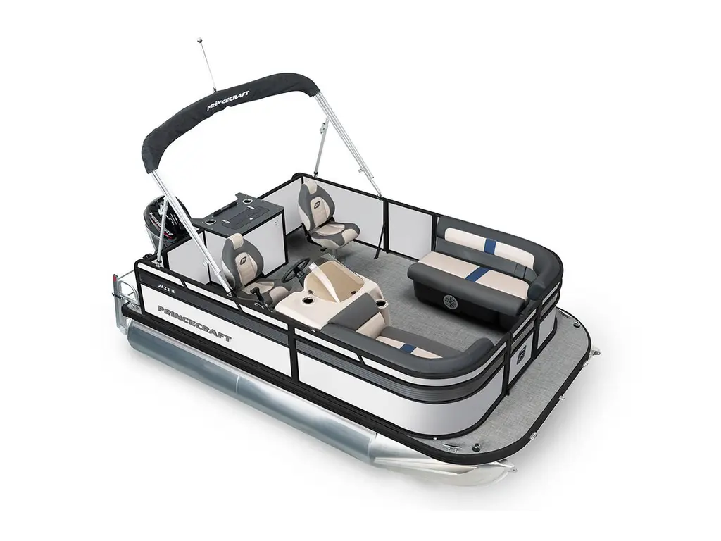2026 Princecraft Jazz 14-2RS Pearl - Black Edition|Blue Metallic Graphic Package