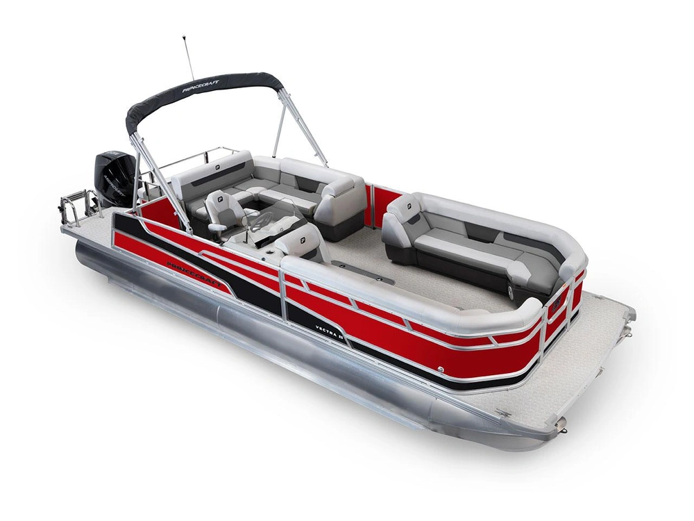 2026 Princecraft Vectra® 25 RL Vectra® 25 RL Ruby Red - Matte Black Strip alt