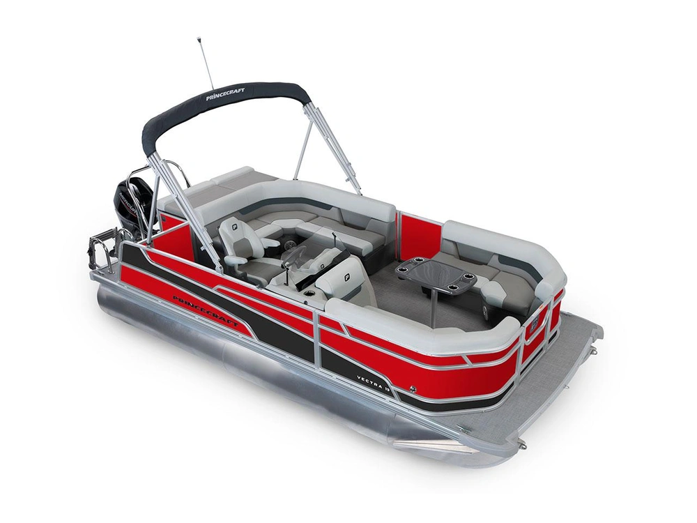 2026 Princecraft Vectra® 19 L Vectra® 19 L Ruby Red - Matte Black Strip alt