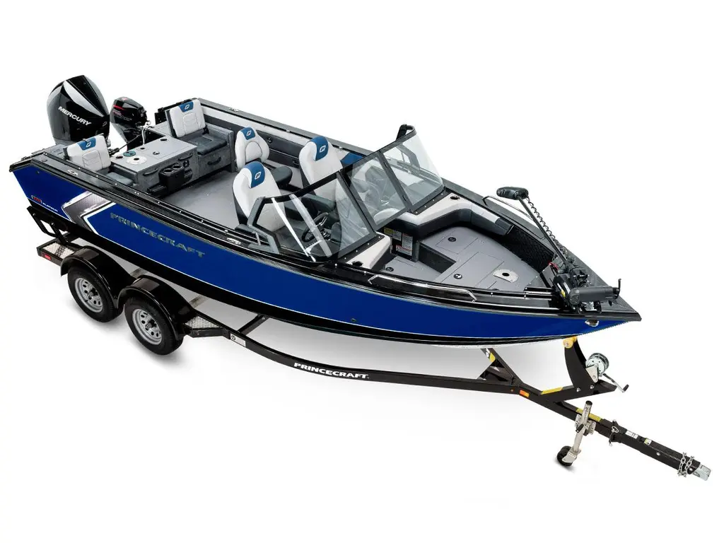 2026 Princecraft Platinum 220 R Platinum Metallic Blue (Blue Accent) - Without Edition