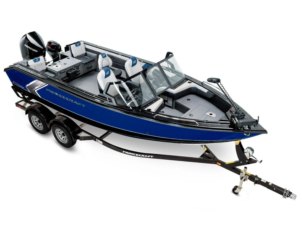 2026 Princecraft Platinum 220 R Platinum 220 R Platinum Metallic Blue (Blue Accent) - Without Edition alt
