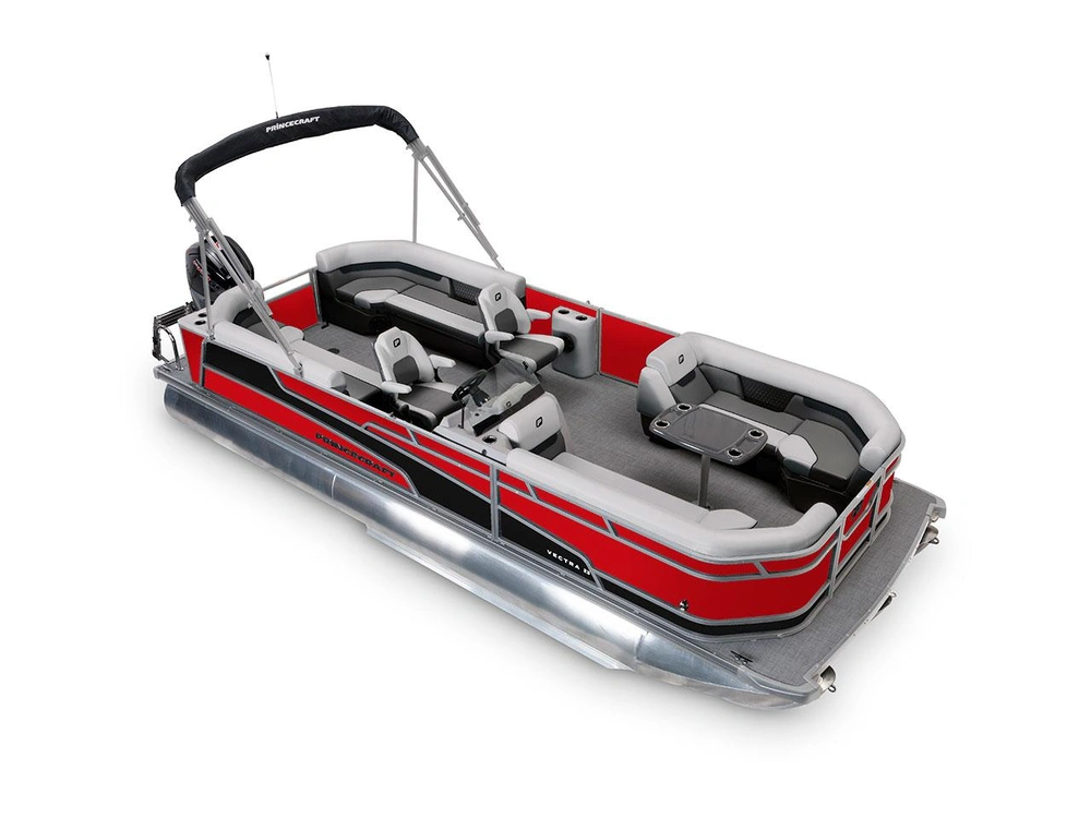 Princecraft Vectra® 23 QL Vectra® 23 QL Rouge Rubis - Bande - Noir Mat 2026 alt