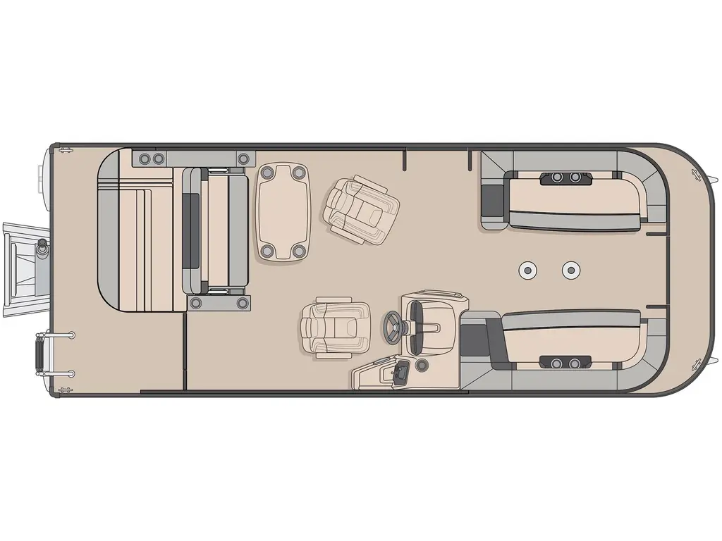 Princecraft Quorum® 23 RL Rouge Rubis - Édition Élégance (Avec Accent Gris Métallisé) 2026