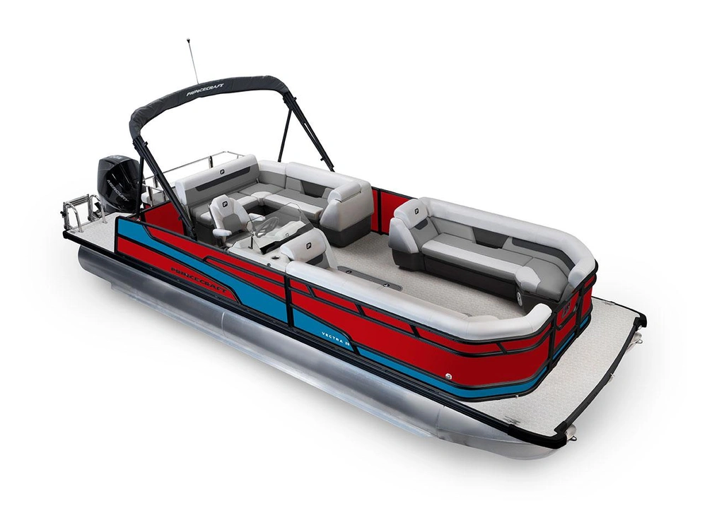 Princecraft Vectra® 25 RL Vectra® 25 RL Rouge Rubis - Édition Noire|Bande - Bleu Laguna 2026 alt