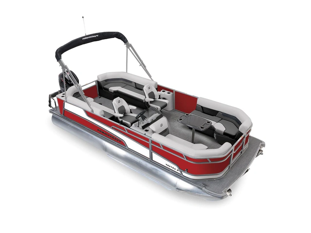 Princecraft Vectra® 21 QL Vectra® 21 QL Rouge Rubis - Bande - Blanc Onyx 2026 alt