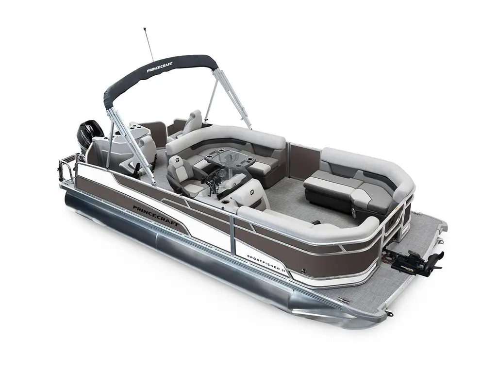 2026 Princecraft Sportfisher 21-2RS Charcoal - Onyx White Strip