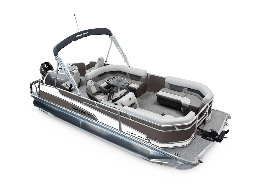 2026 Princecraft Sportfisher 21-2RS Sportfisher 21-2RS Charcoal - Onyx White Strip alt