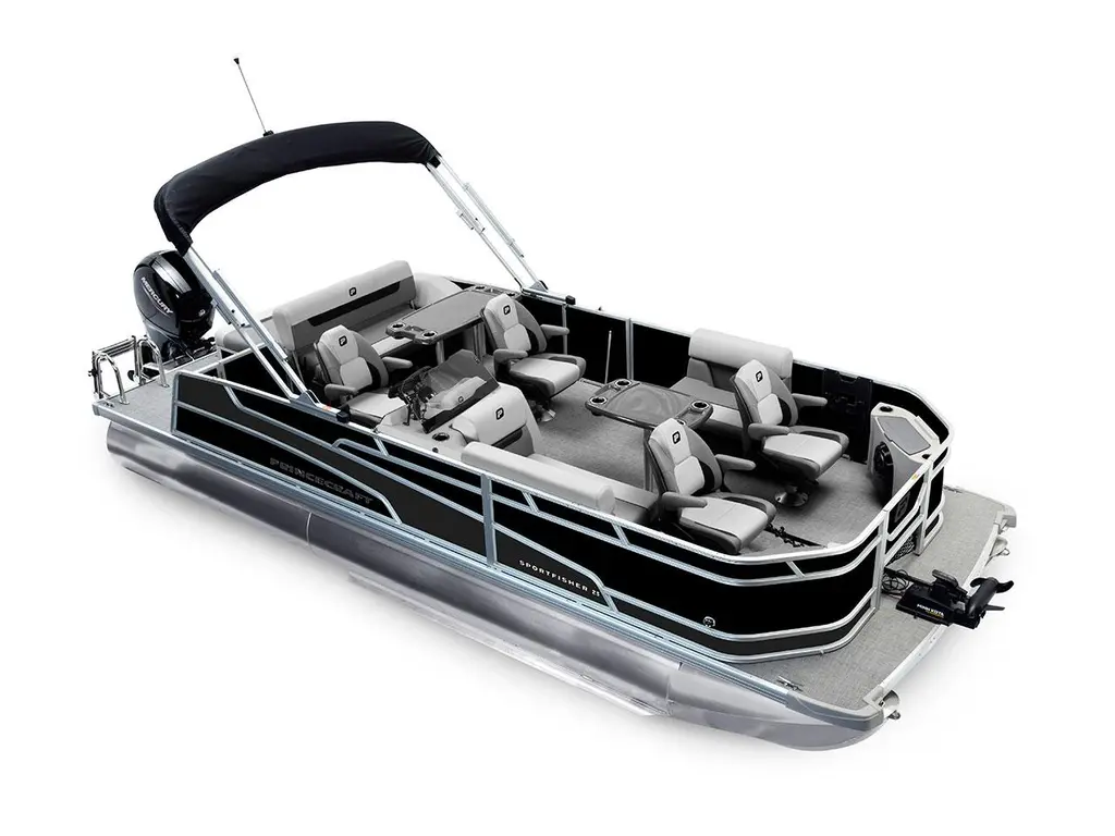 2026 Princecraft Sportfisher 23-2S RL Black - Matte Black Strip