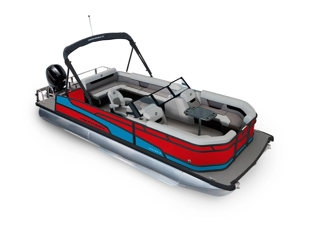 Princecraft Vectra® 23 WRL Vectra® 23 WRL Rouge Rubis - Édition Noire|Bande - Bleu Laguna 2026 alt