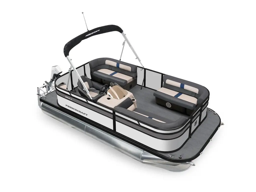 2026 Princecraft Brioe 17 Pearl - Black Edition|Blue Metallic Graphic Package