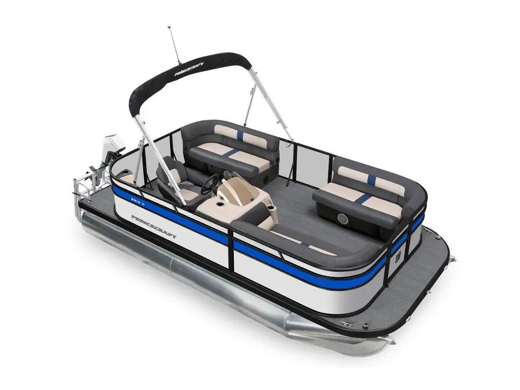 2026 Princecraft Brioe 17 Pearl – Black Edition|Grey Metallic Graphic Package