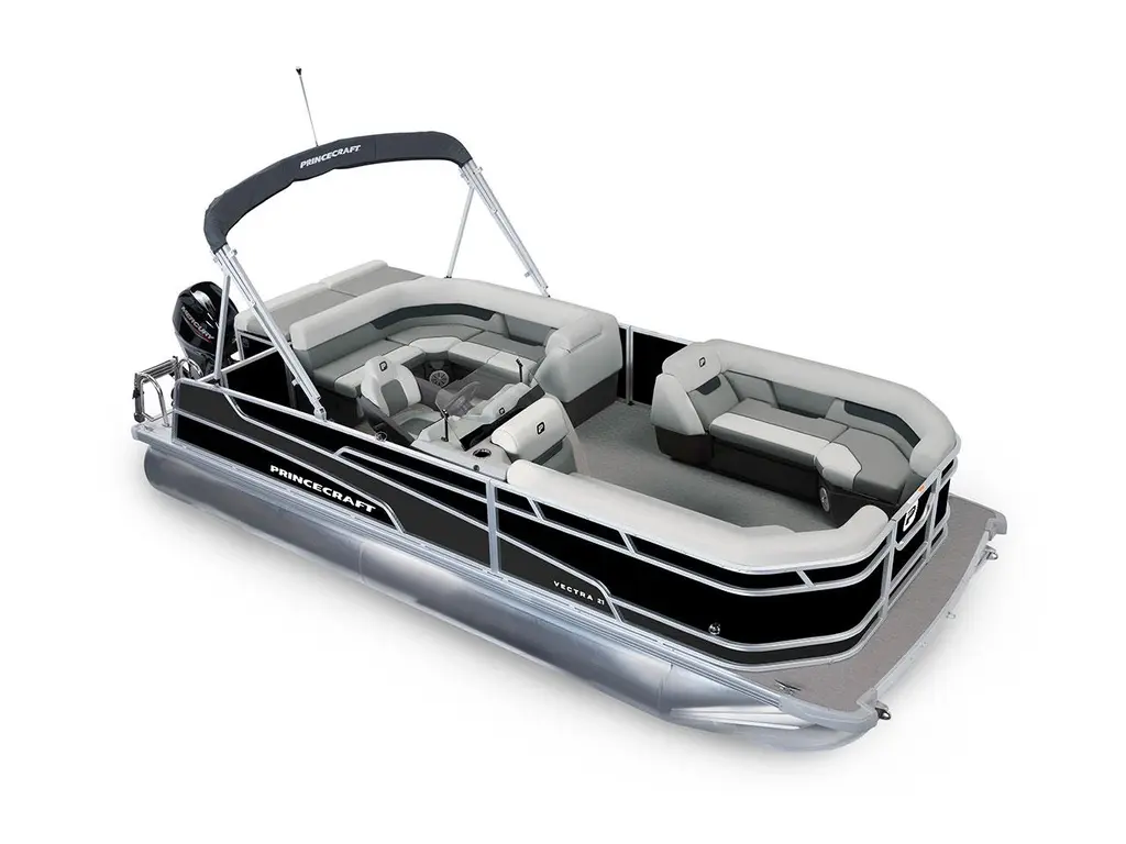 2026 Princecraft Vectra® 21 L Black - Matte Black Strip