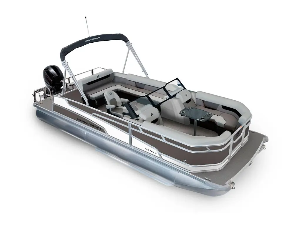 2026 Princecraft Vectra® 23 WRL Charcoal - Onyx White Strip