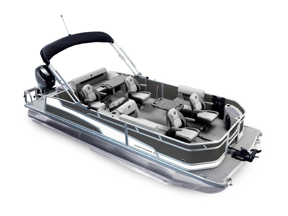 2026 Princecraft Sportfisher 23-2S RL Sportfisher 23-2S RL Charcoal - Onyx White Strip alt
