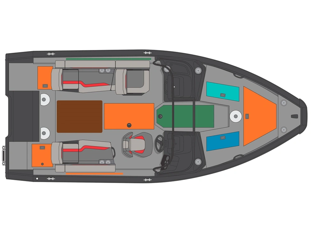 Princecraft Sport 188 Sport 188 Bleu (Accent Bleu) - Sans Édition 2026 alt