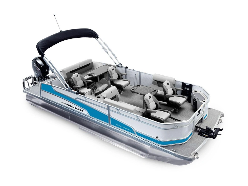 2026 Princecraft Sportfisher 23-2S RL Sportfisher 23-2S RL Pearl - Laguna Blue Strip alt