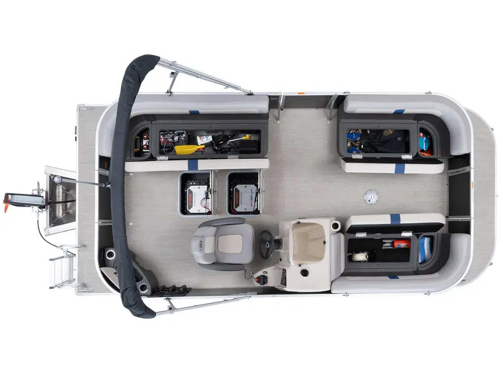 2026 Princecraft Brioe 19 Black - Blue Metallic Graphic Package