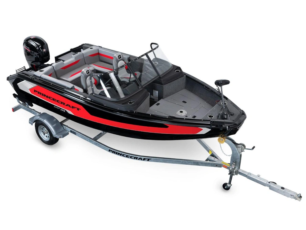 2026 Princecraft Sport 175 Sport 175 Octane Red (Red Accent) - Without Edition alt