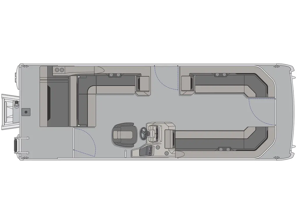 Princecraft Vectra® 25 RL Perle - Édition Noire|Bande - Blanc Onyx 2026