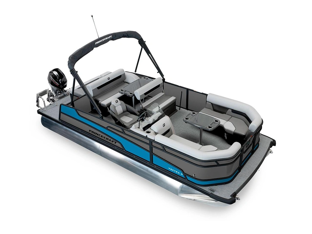 Princecraft Vectra® 21 RL Vectra® 21 RL Charbon - Édition Noire|Bande - Bleu Laguna 2026 alt