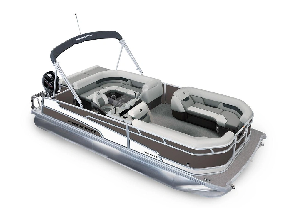 2026 Princecraft Vectra® 21 L Vectra® 21 L Charcoal - Onyx White Strip alt