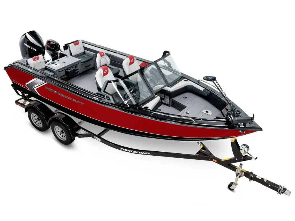 2026 Princecraft Platinum 220 R Platinum Metallic Red (Red Accent) - Without Edition