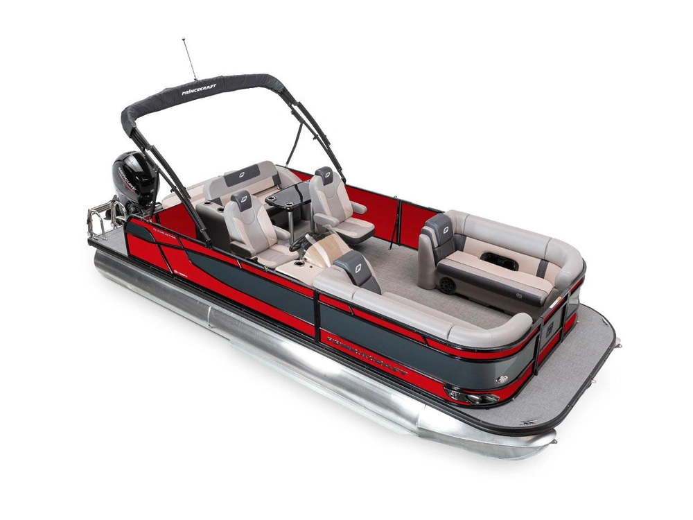 2026 Princecraft Quorum® 23 RL Quorum® 23 RL Ruby Red - Elegance Edition (With Grey Metallic Accent) alt