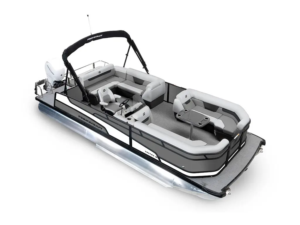 2026 Princecraft Vectra® 23 RL Charcoal - Black Edition|Onyx White Strip