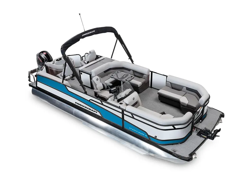 Princecraft Sportfisher 23-2RS Perle - Édition Noire|Bande - Bleu Laguna 2026