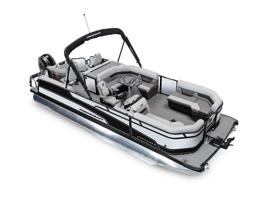 2026 Princecraft Sportfisher 23-2RS Pearl - Black Edition|Matte Black Strip