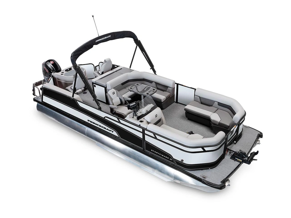 2026 Princecraft Sportfisher 23-2RS Sportfisher 23-2RS Pearl - Black Edition|Matte Black Strip alt