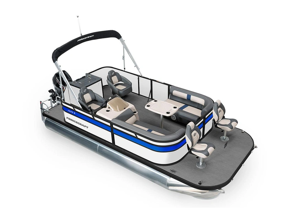 2026 Princecraft Jazz 19-4S Jazz 19-4S Pearl - Black Edition|Grey Metallic Graphic Package alt