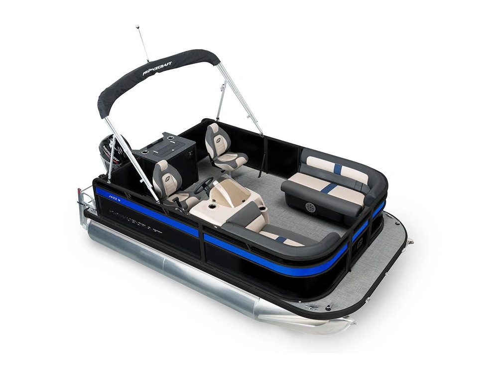 Princecraft Jazz 14-2RS Jazz 14-2RS Noir - Édition Noire|Ensemble Graphique Gris Métallisé 2026 alt