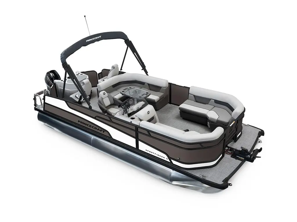 Princecraft Sportfisher 21-2RS Charbon - Édition Noire|Bande - Blanc Onyx 2026