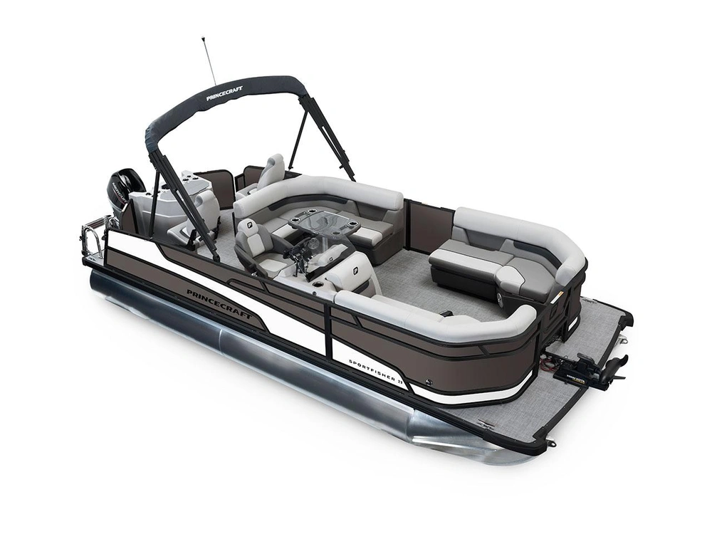 2026 Princecraft Sportfisher 21-2RS Sportfisher 21-2RS Charcoal - Black Edition|Onyx White Strip alt