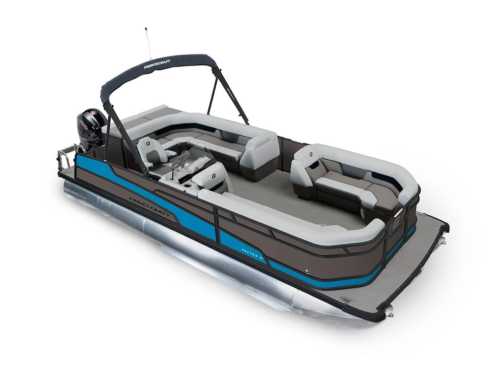 Princecraft Vectra® 23 L Vectra® 23 L Charbon - Édition Noire|Bande - Bleu Laguna 2026 alt