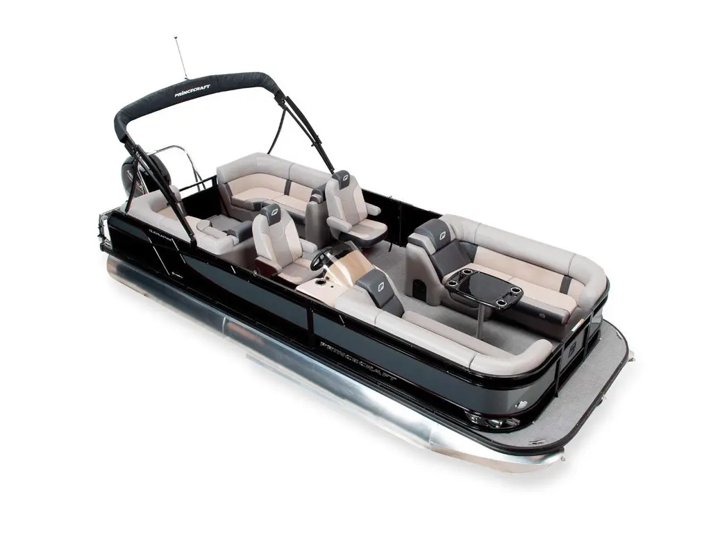 2026 Princecraft Quorum® 23 XT Black – Elegance Edition (With Grey Metallic Accent)